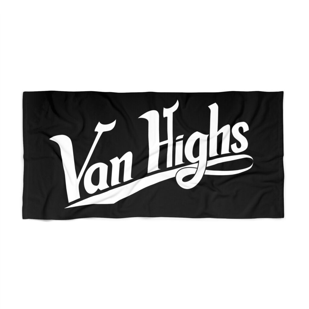 The Ventura – Beach Towel (Black)